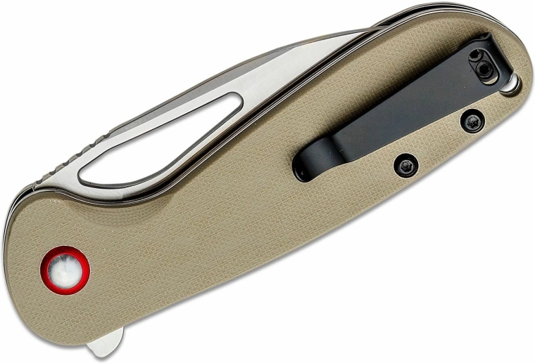 Resistente impugnatura G10 con clip da tasca