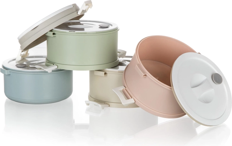 Coperchi ermetici con valvola anti-vapore