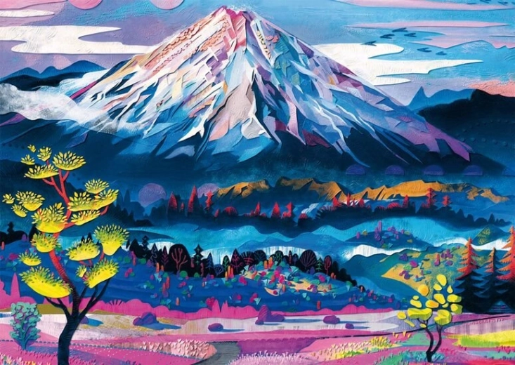 Puzzle Schmidt Quiete delle montagne 1000 pezzi