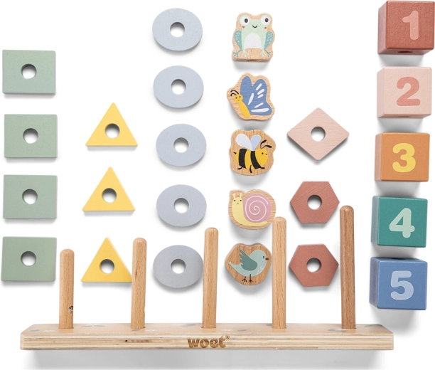 Imparare a contare 1–5 in modo giocoso