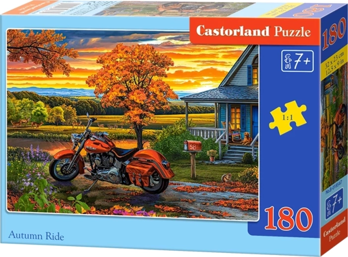 Puzzle Castorland Passeggiata autunnale, 180 pezzi