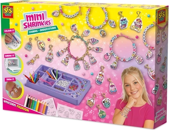 Ses Mini Shrinkies Studio – set creativo per realizzare ciondoli