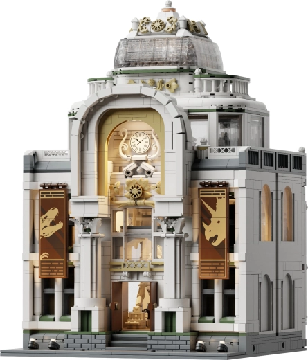 Museo elegante con architettura classica