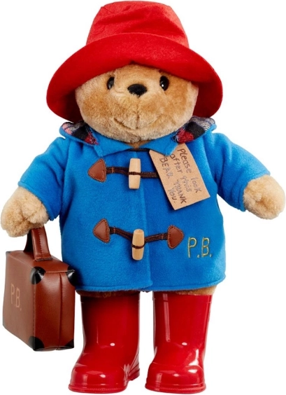 Orsetto di peluche Paddington con valigetta