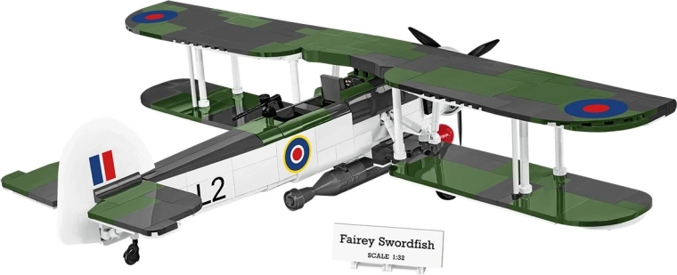 Modello dettagliato Fairey Swordfish in scala 1:32