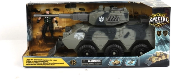 Auto militare con set di accessori