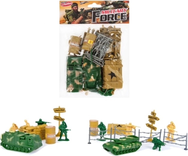 Set militare con figurine