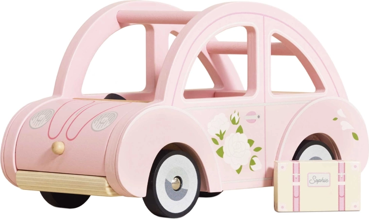 Macchinina retrò in legno Sophie rosa Le Toy Van