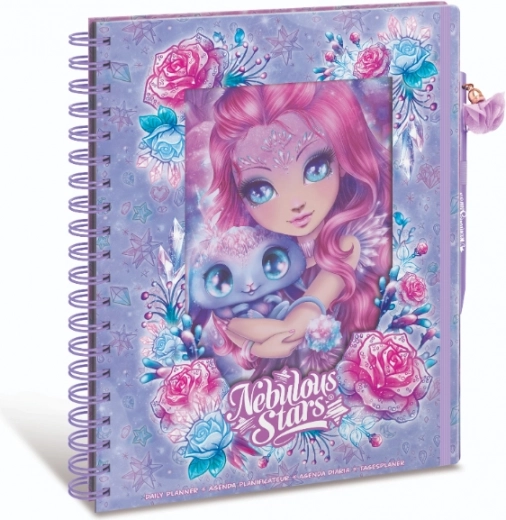 Diario e planner Nebulous Stars per bambini 25,5 × 21,5 cm