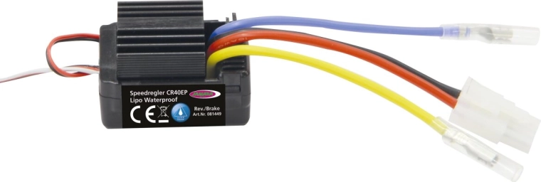 Regolatore CC impermeabile JAMARA CR40EP per auto RC 1:10