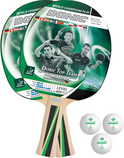 Set da ping pong Donic Top Team 400