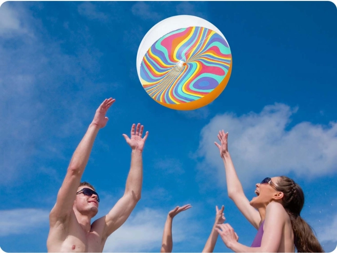 Perfetto per giochi in acqua e in spiaggia