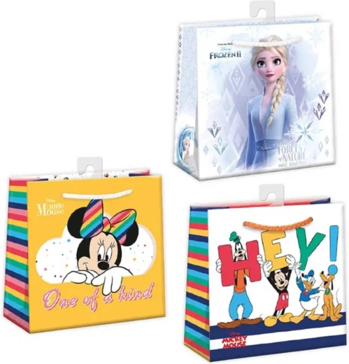 Borsa regalo in carta Argus Frozen 2 / Minnie Mouse / Mickey Mouse 16 × 16 cm - 1 pezzo