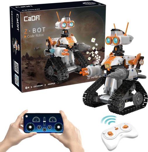 CaDA z.BOT Code Robot telecomandato con luci LED