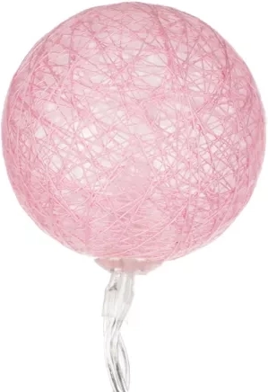 Ghirlanda luminosa cotton balls inclusa