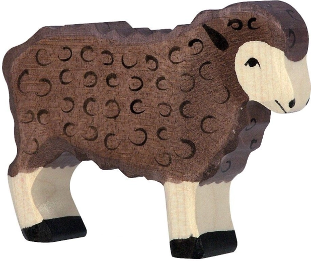 Holztiger pecora nera in piedi - 1 pezzo