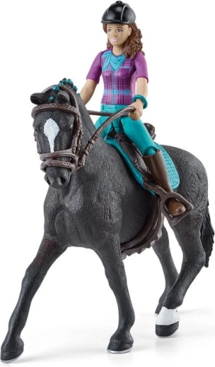Statuette Lisa e il cavallo Storm dell’Horse Club