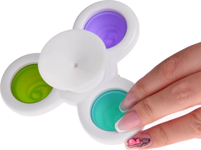 Elementi Pop It per la stimolazione sensoriale