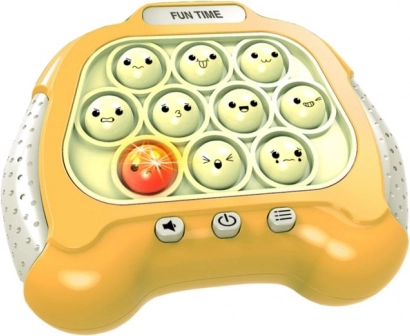 Console di gioco antistress Pop It con luci e suoni