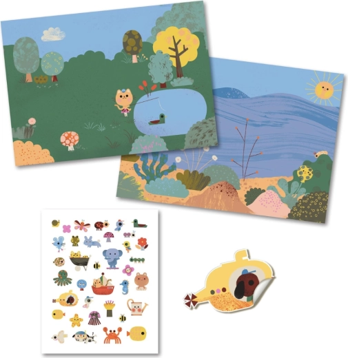 Due scene splendidamente illustrate