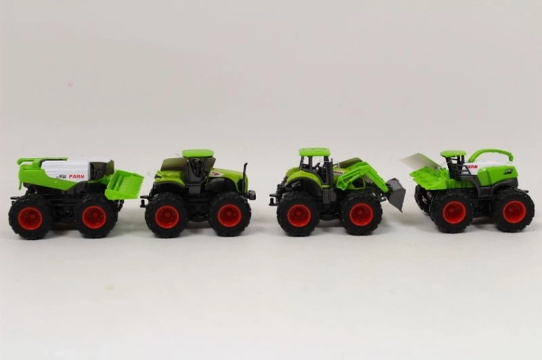 Macchina agricola per bambini – veicolo in plastica con parti mobili (1 pz)