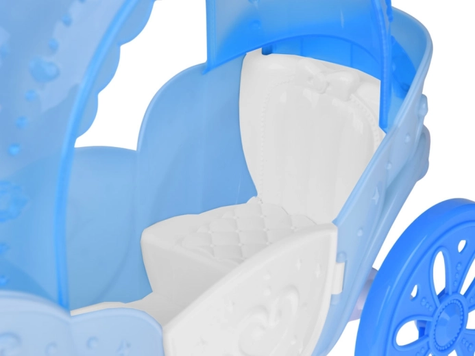 Carrozza da fiaba con ruote funzionanti