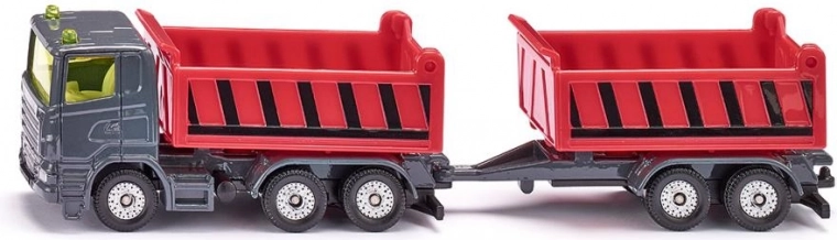 Siku Super camion ribaltabile con rimorchio