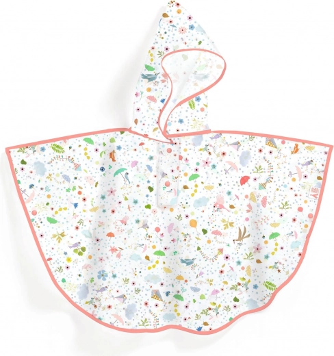 Impermeabile per bambini Fiori di Djeco