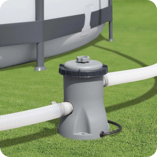 Ideale per piscine fuori terra più piccole