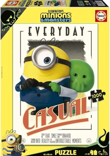 Puzzle Educa Minions e mostri da 1000 pezzi