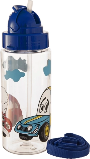 Borraccia per bambini in tritan con cannuccia auto 0,5 l