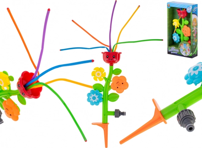 Irrigatore da giardino per bambini a forma di fiore – fontana d'acqua per tubo