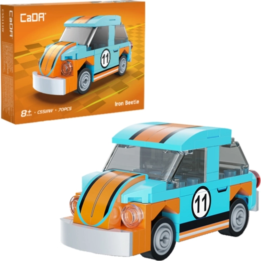 Set di costruzioni CaDA auto Iron Beetle 70 pezzi