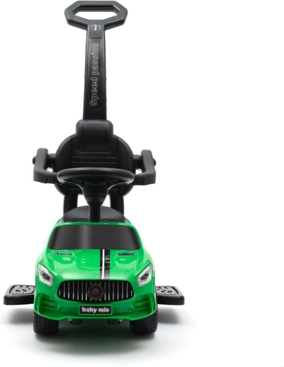 Controllo dei genitori con comoda asta di guida