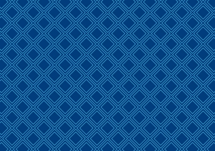 Busta colorata C6 con motivo a quadratini blu