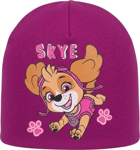 Cappello per bambini in cotone Paw Patrol Skye lilla