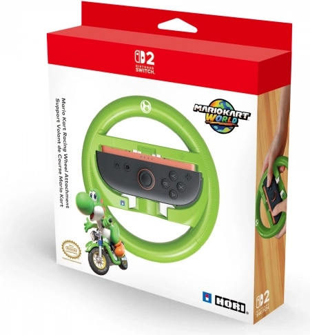 Supporto a volante HORI per Nintendo Switch e Switch 2 Yoshi