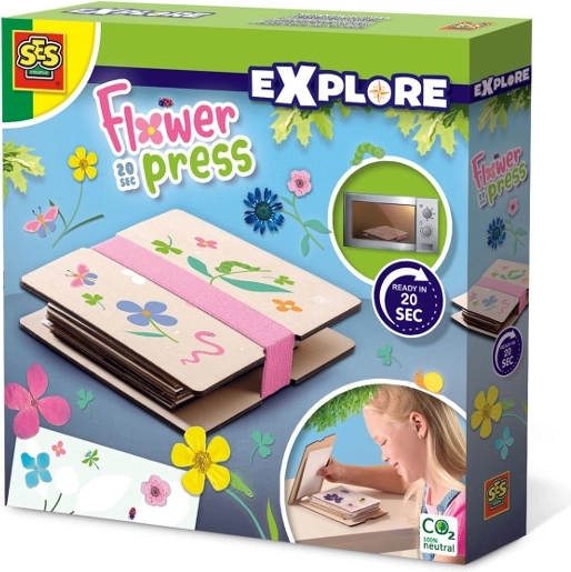SES Explore pressa per fiori per microonde