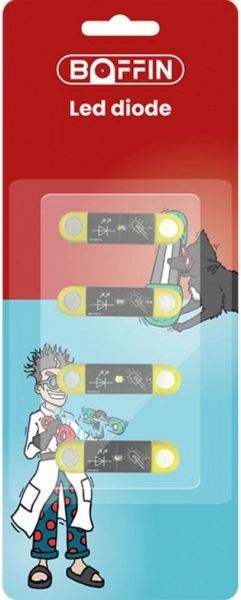 Boffin Magnetic set di diodi LED – 12 LED colorate per esperimenti e progetti