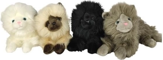 Gatto di peluche 30 cm – aspetto realistico