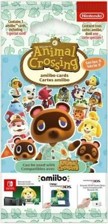Carte amiibo Animal Crossing serie 5 - 1 pezzo