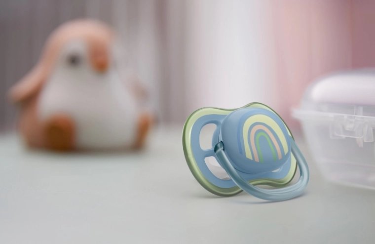 Tettarella in silicone morbida e ortodontica