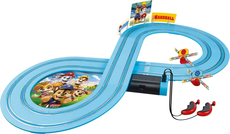 Una pista ricca di elementi di gioco