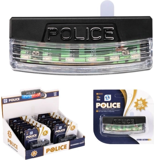 Luce LED della polizia per bambini
