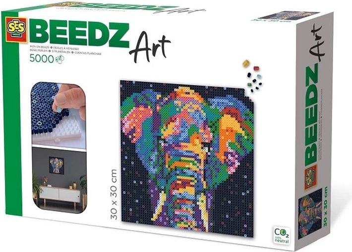 SES BeedzArt perline da stirare elefante fantastico
