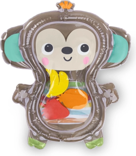 Bright Starts tappetino d’acqua musicale Hungry Monkey per neonati
