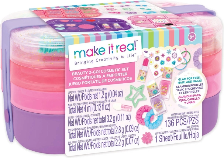 Make It Real Beauty 2-Go! set cosmetico da viaggio per bambini