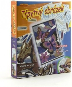 Artlover immagini scintillanti set 4 pz