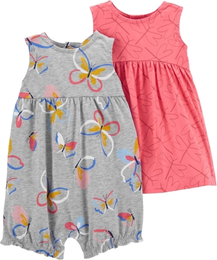 Set estivo Carter’s per bambina – vestitino con mutandine e tutina