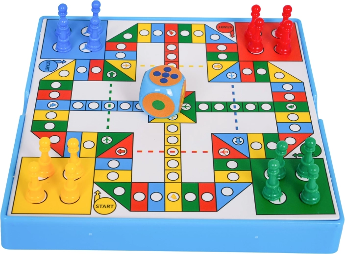 Pedine colorate e tabellone chiaro